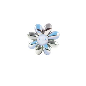 Baby Blue Chrome Cinnamonroll Murakami Flower