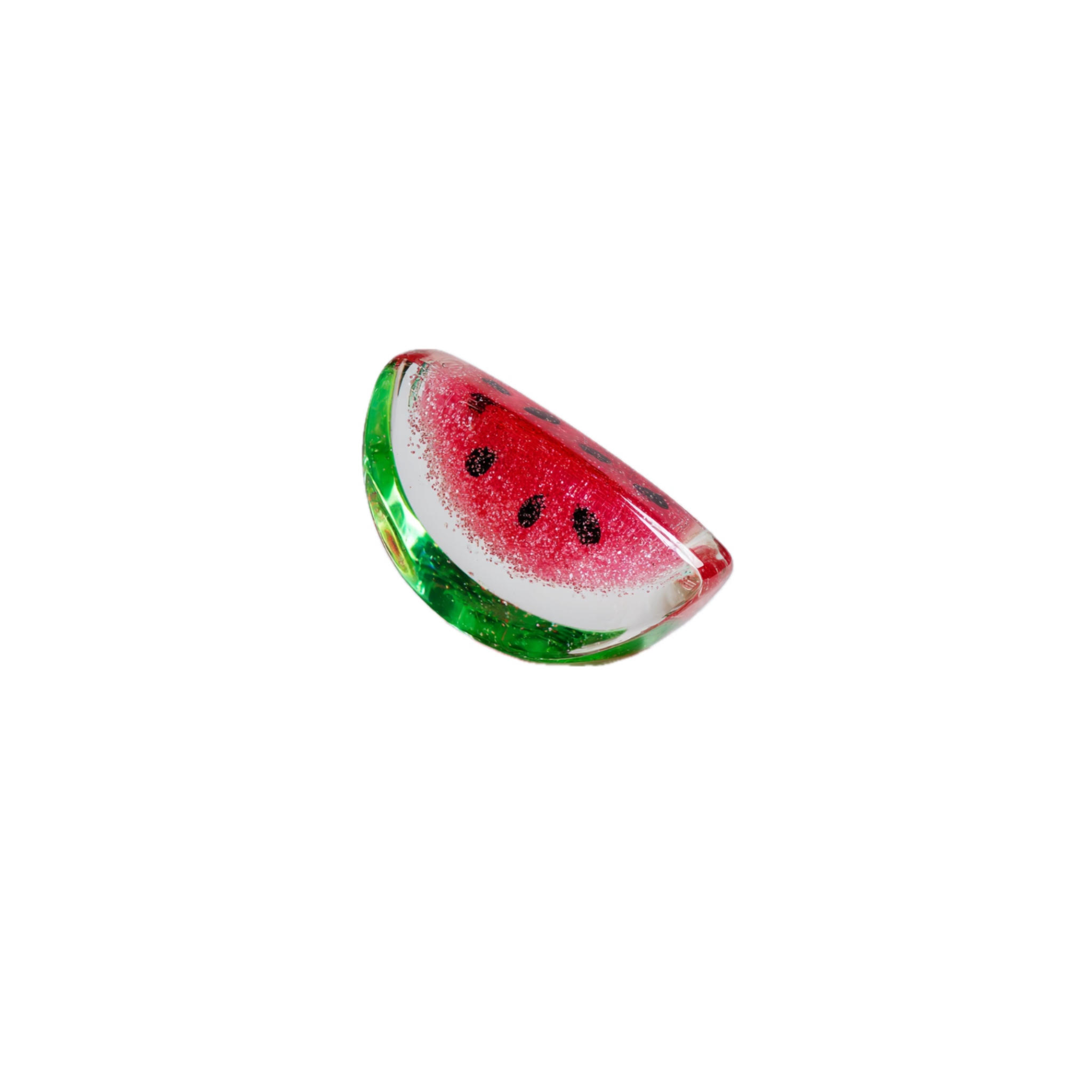 Glass Watermelon Slice