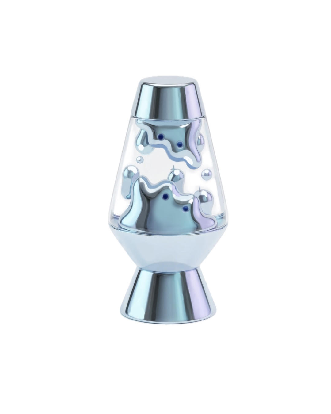 Chrome Ditto Lava Lamp