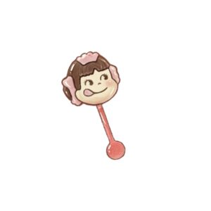 Milky Chocolate Lolipop Girl